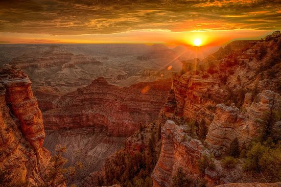 Sunrise over the Grand Canyon - Picture of Grand Canyon National Park, Arizona - Tripadvisor